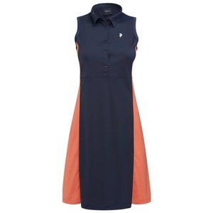 PEAK PERFORMANCE / M / Women's Slate Henley Sleeveless Tennis Golf Dress